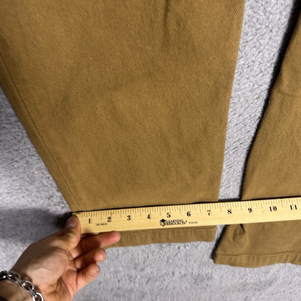 American Giant Roughneck Pants Mens 36x32 Canvas Brown Straight Leg - Picture 10 of 10